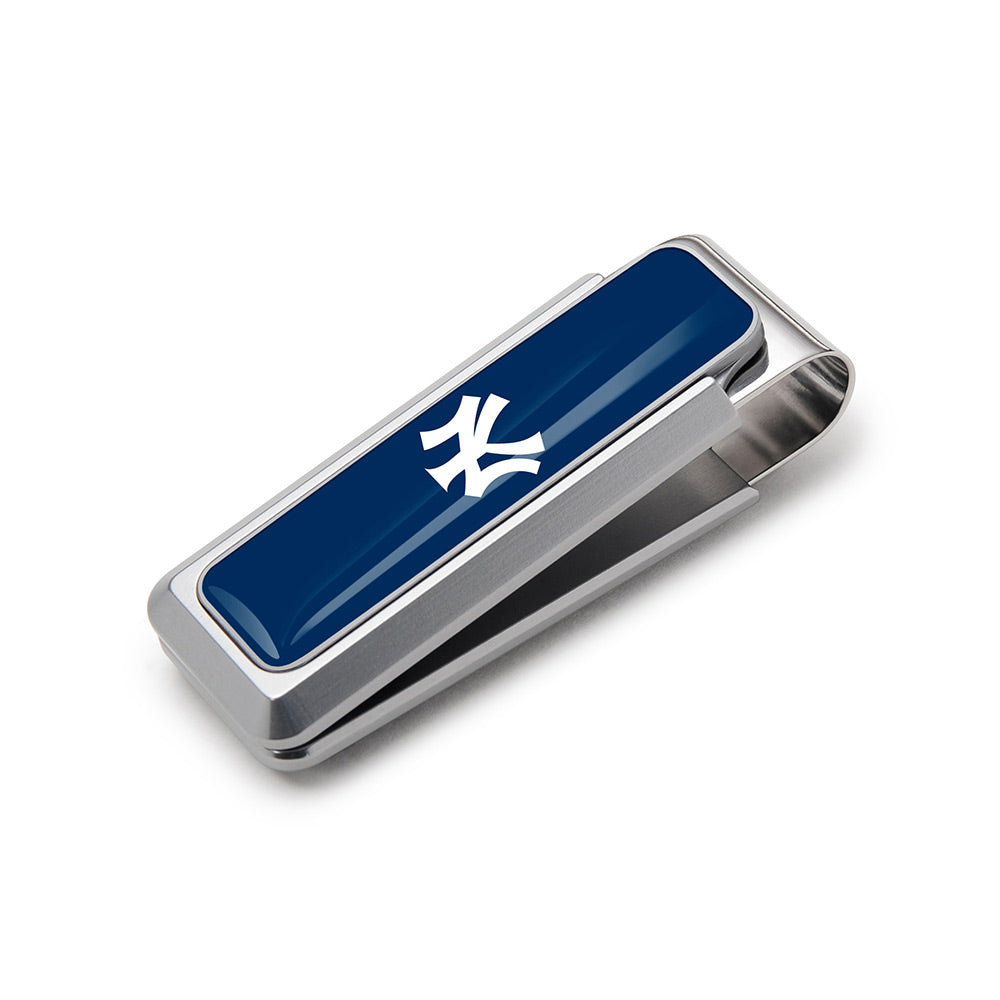 New York Yankees logo money clip with urethane coating