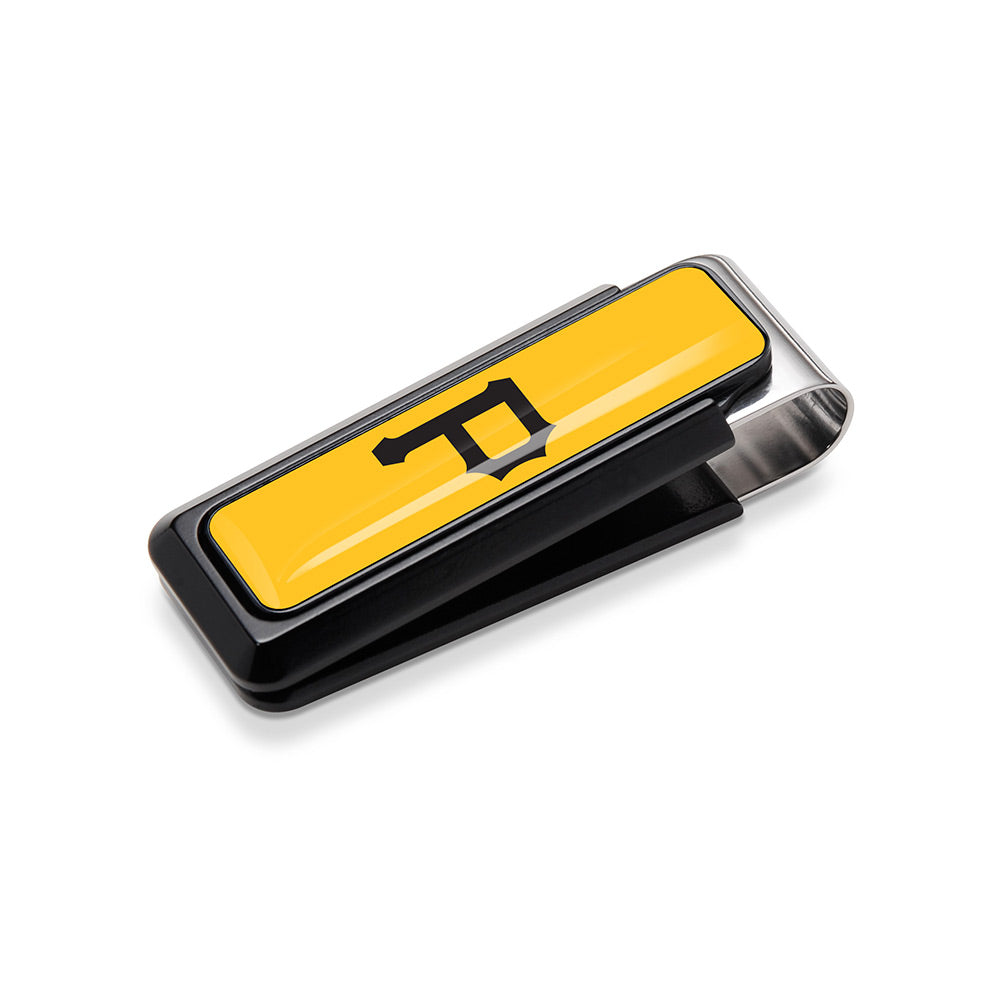 Pittsburgh Pirates logo money clip with urethane coating