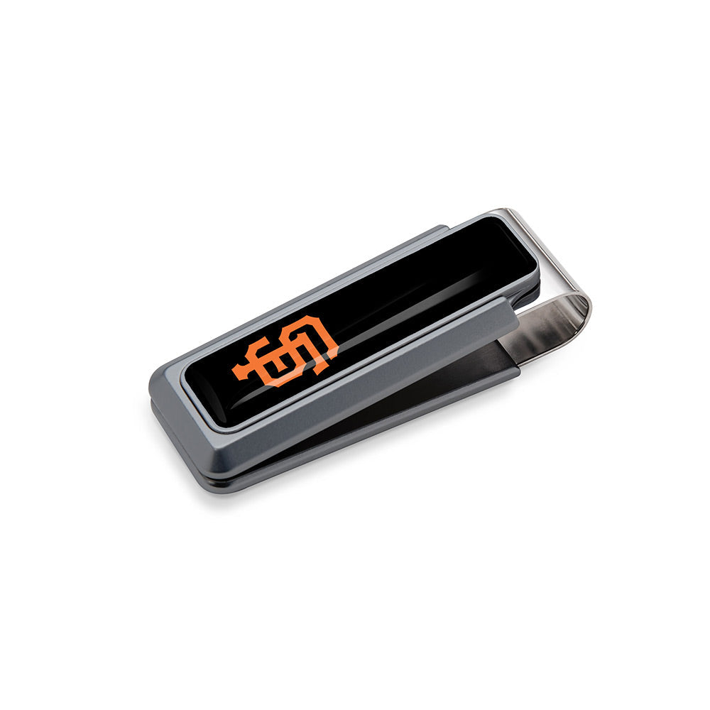 San Francisco Giants logo money clip with urethane coating