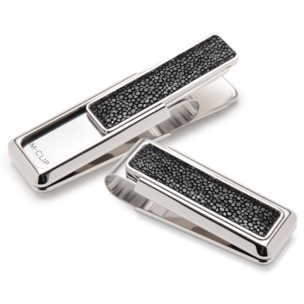 Stingray Black Money Clip