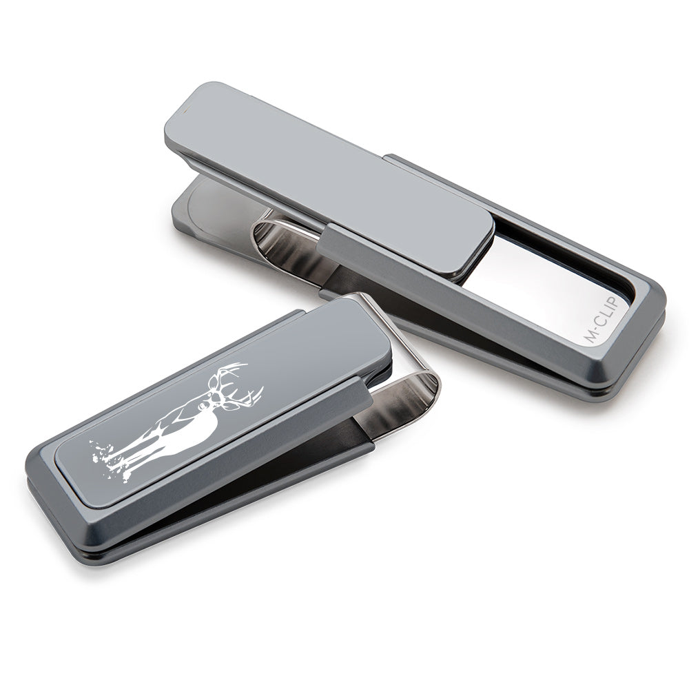 Sportsman Natural Aluminum Money Clip