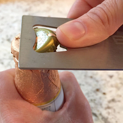 Tightwad Bottle Opener Card