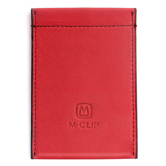 Red Leather RFID Case
