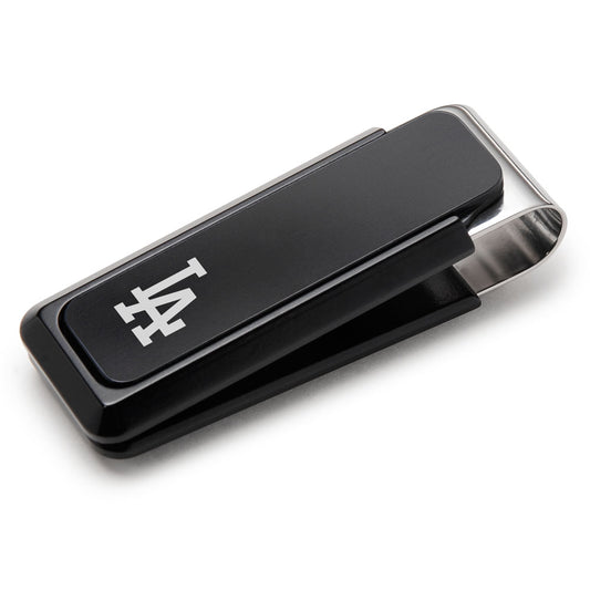 Los Angeles Dodgers Black Solid Slide Money Clip