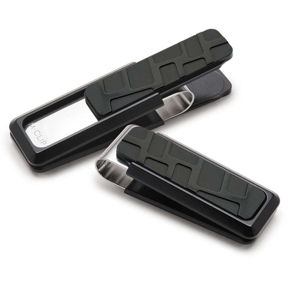 Mosaic Black Money Clip