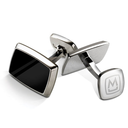 Black Enamel Cufflinks