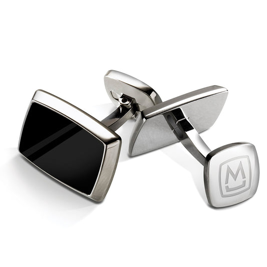 Black Enamel Cufflinks