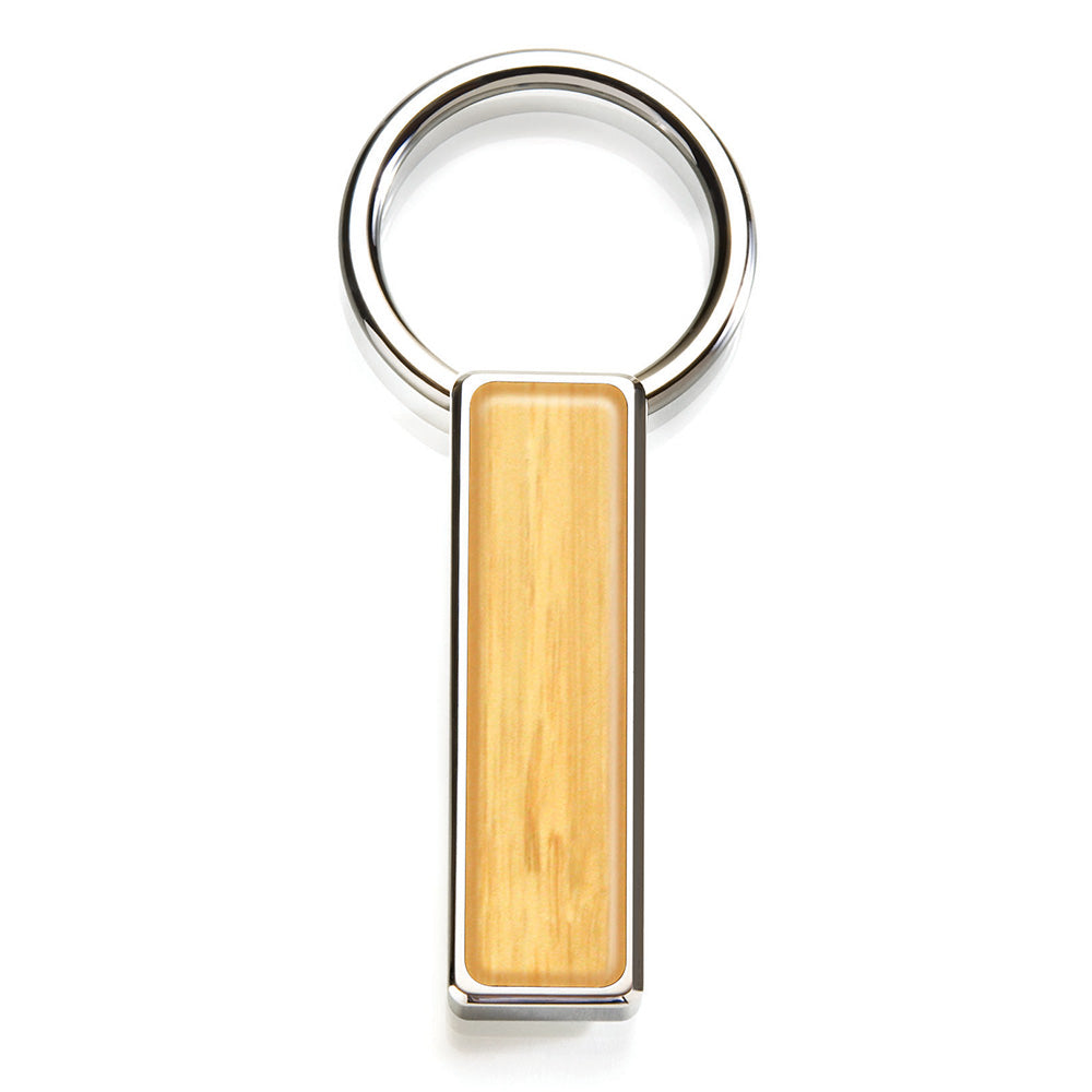 Bamboo Wood Key Ring