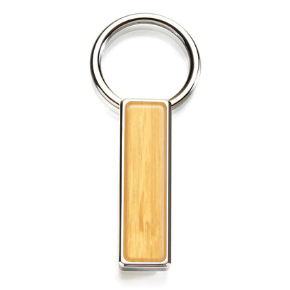 Bamboo Wood Key Ring