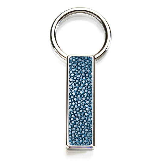 Bayside Blue Stingray Key Ring