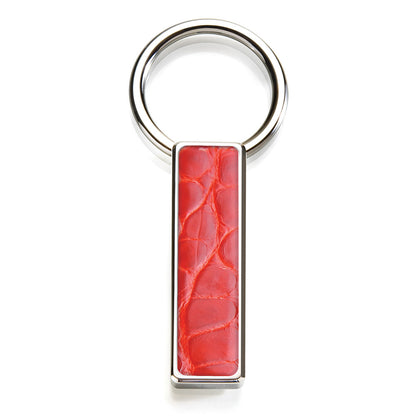 Red Alligator Key Ring