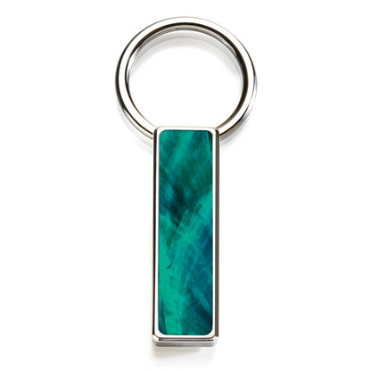 Teal Angel Wing Key Ring