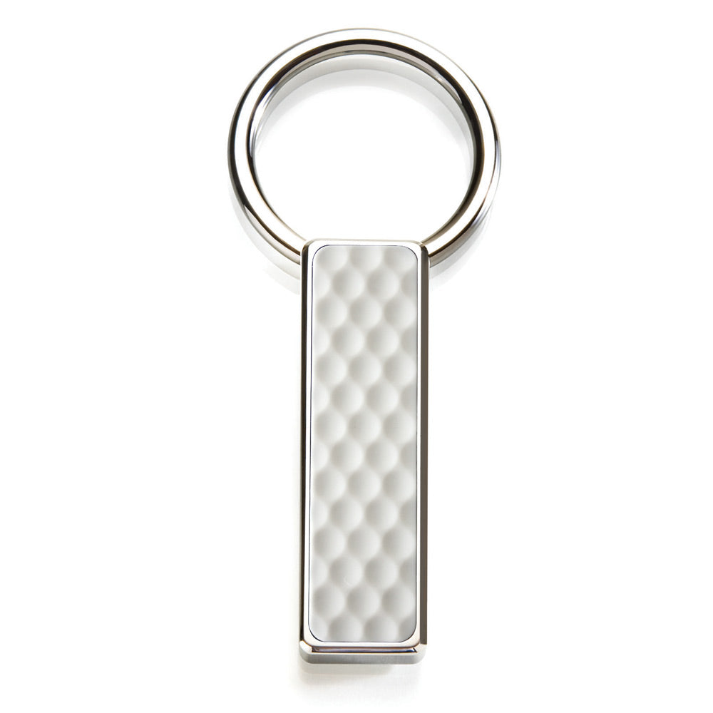 Golf Ball Skin Key Ring