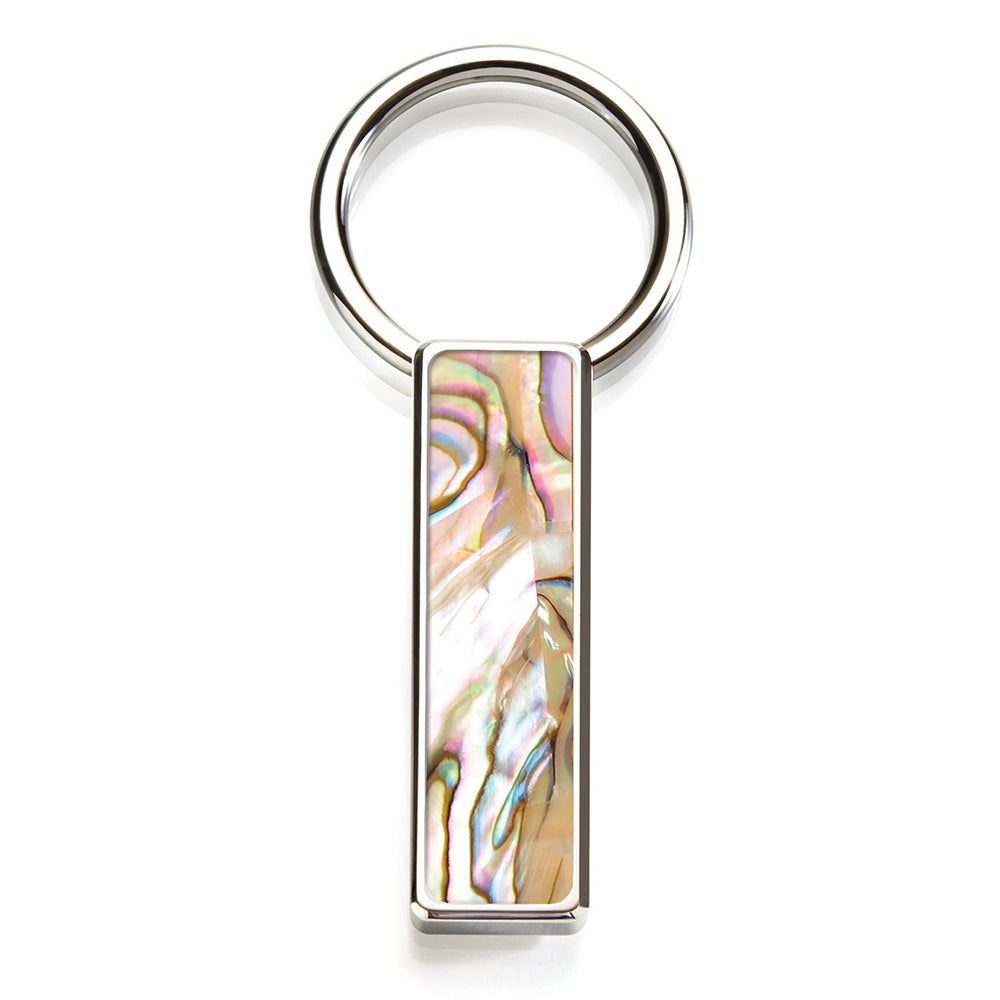 Yellow Abalone Key Ring