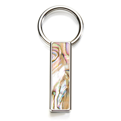 Yellow Abalone Key Ring