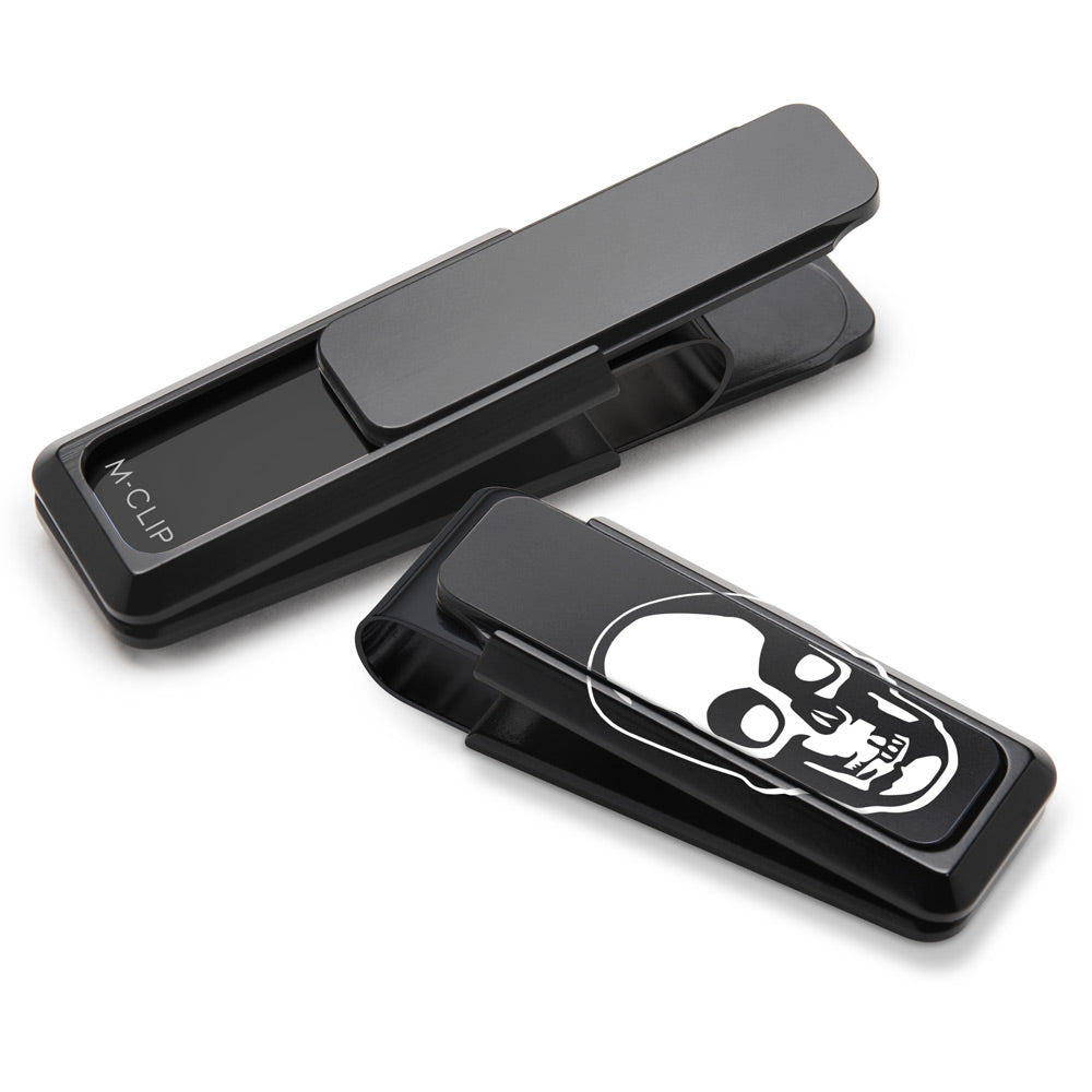 Black Skull Money Clip