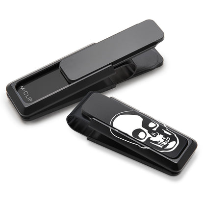 Black Skull Money Clip