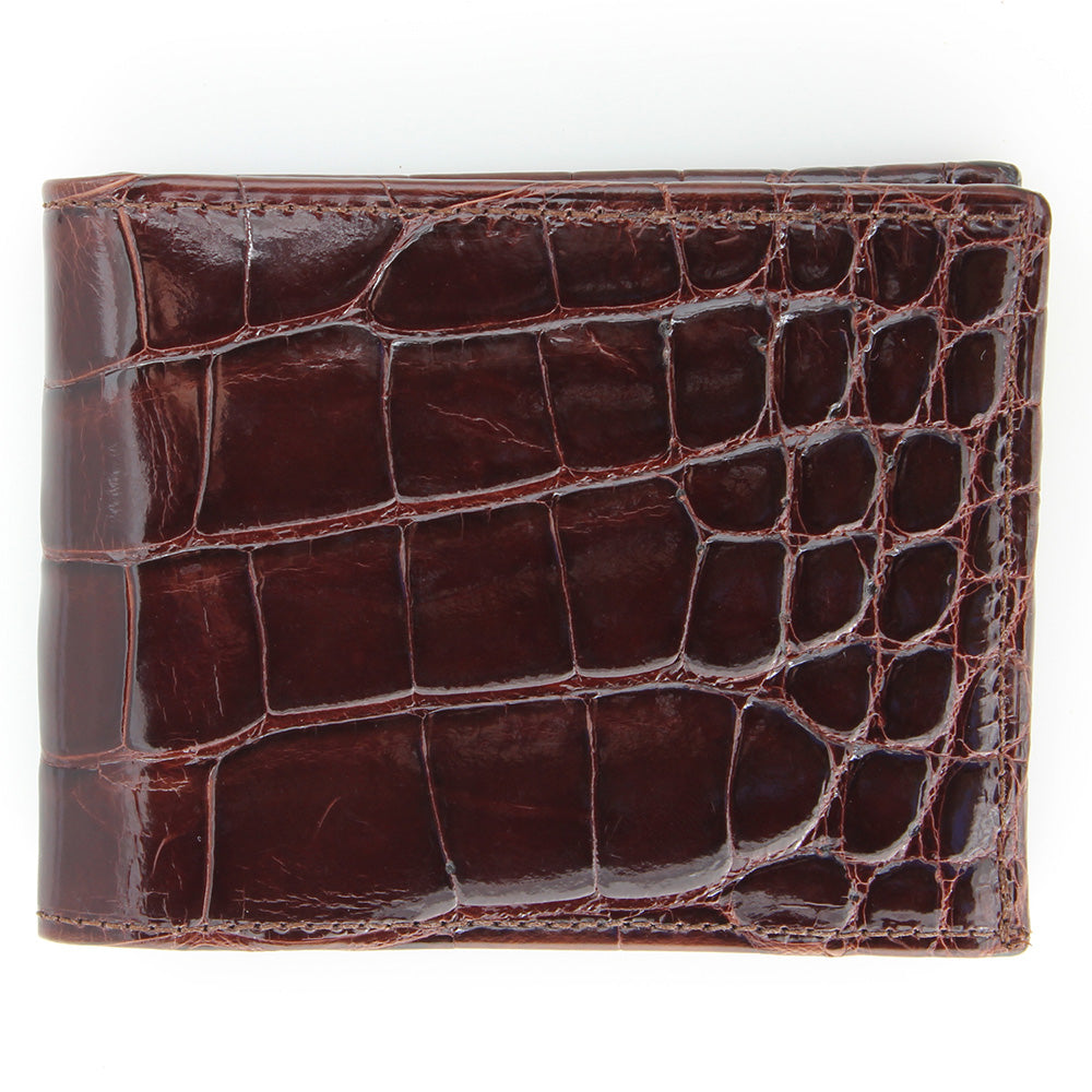 Dark Brown Alligator Wallet