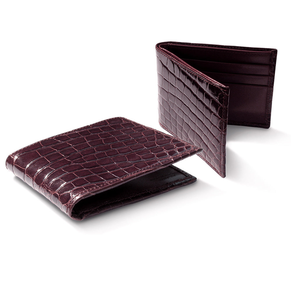 Dark Brown Alligator Wallet