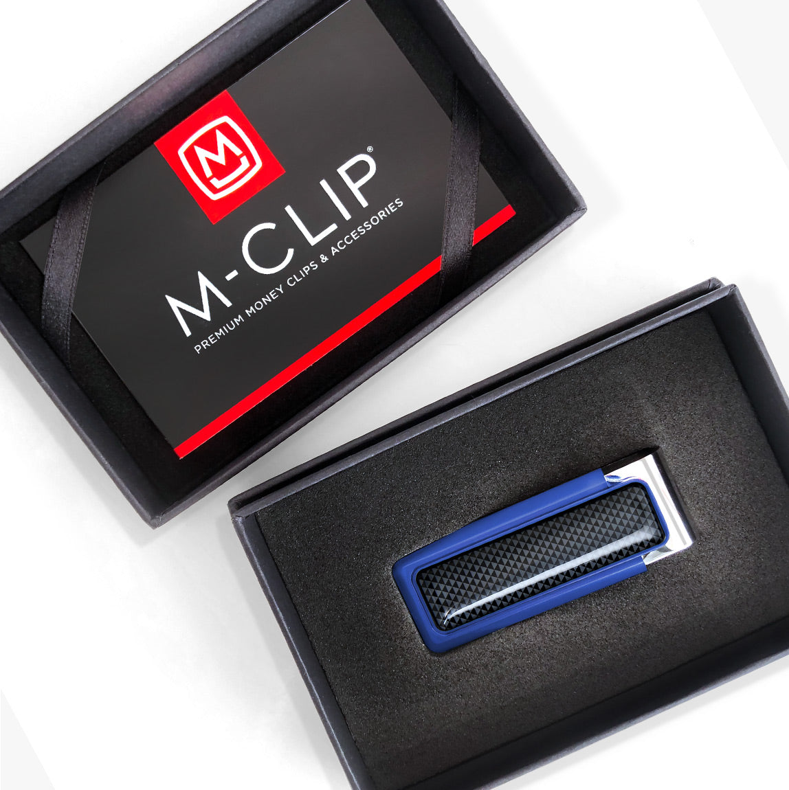 Blue Anodized Money Clip
