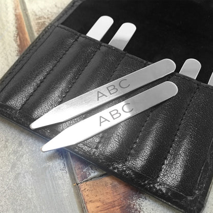 Personalized Collar Stay Set