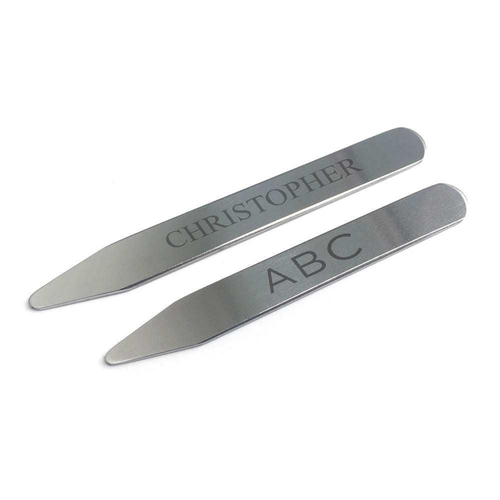 Personalized Collar Stay Set