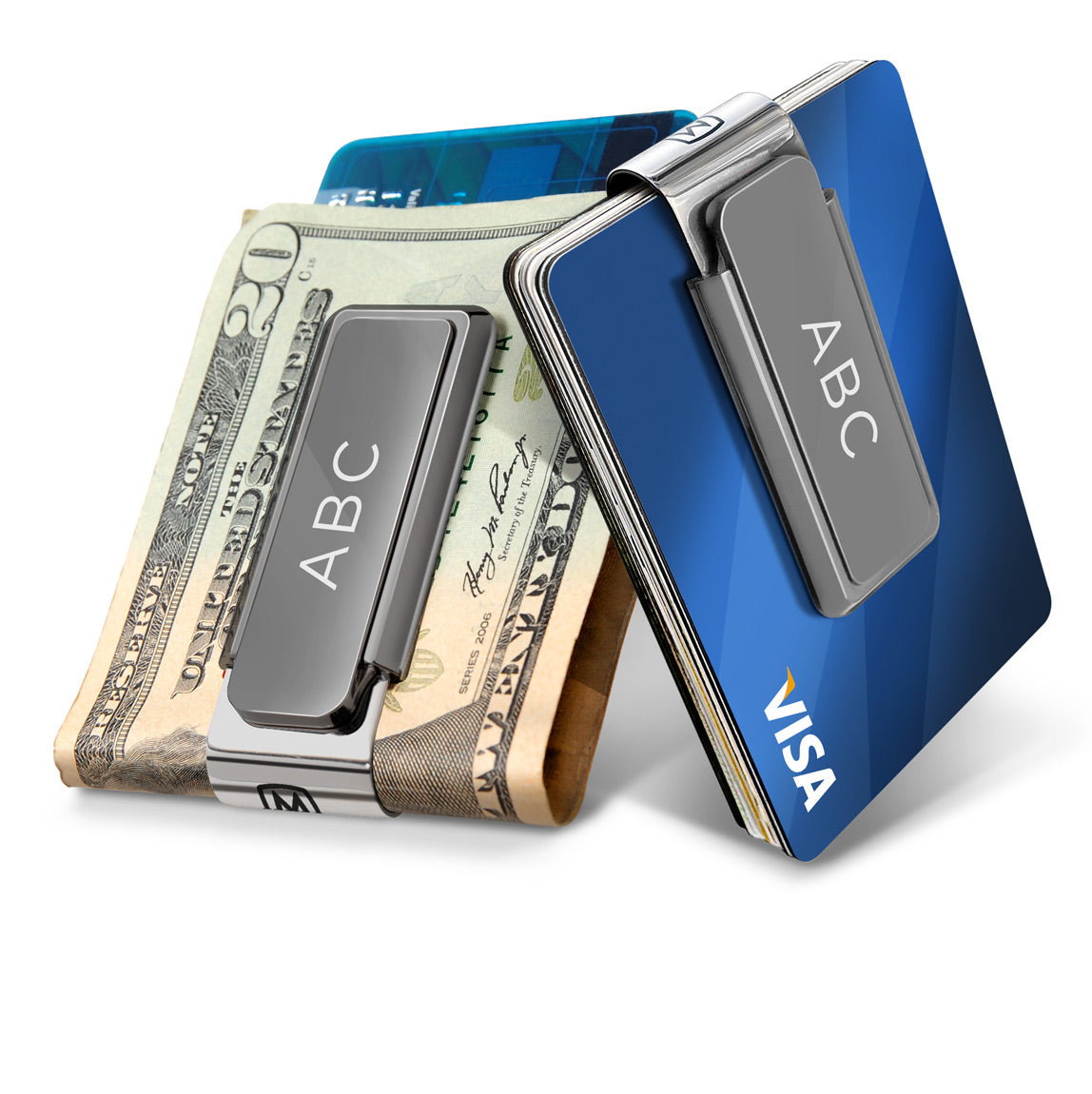Natural Solid Slide Money Clip