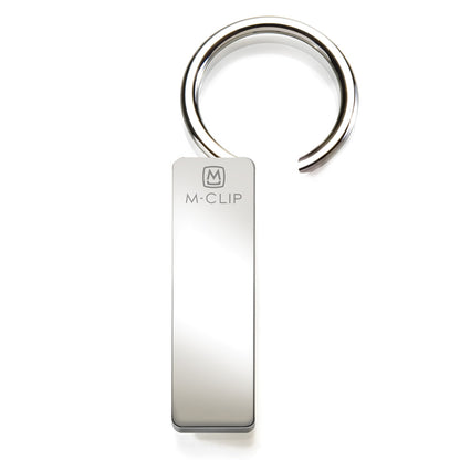 Gray Mother of Pearl Key Ring