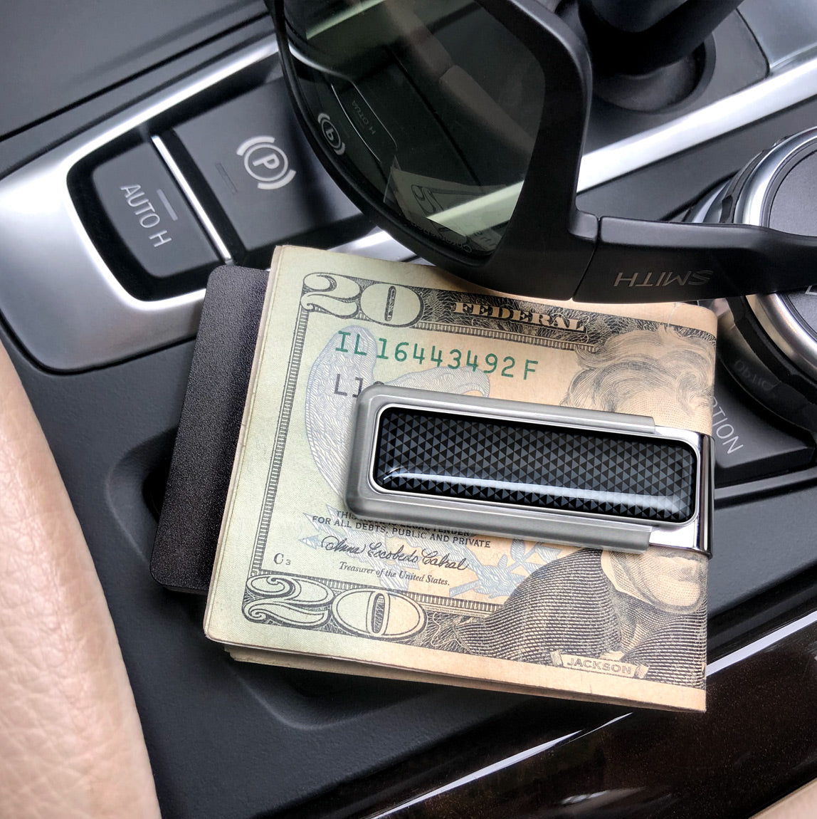 Natural Anodized Money Clip