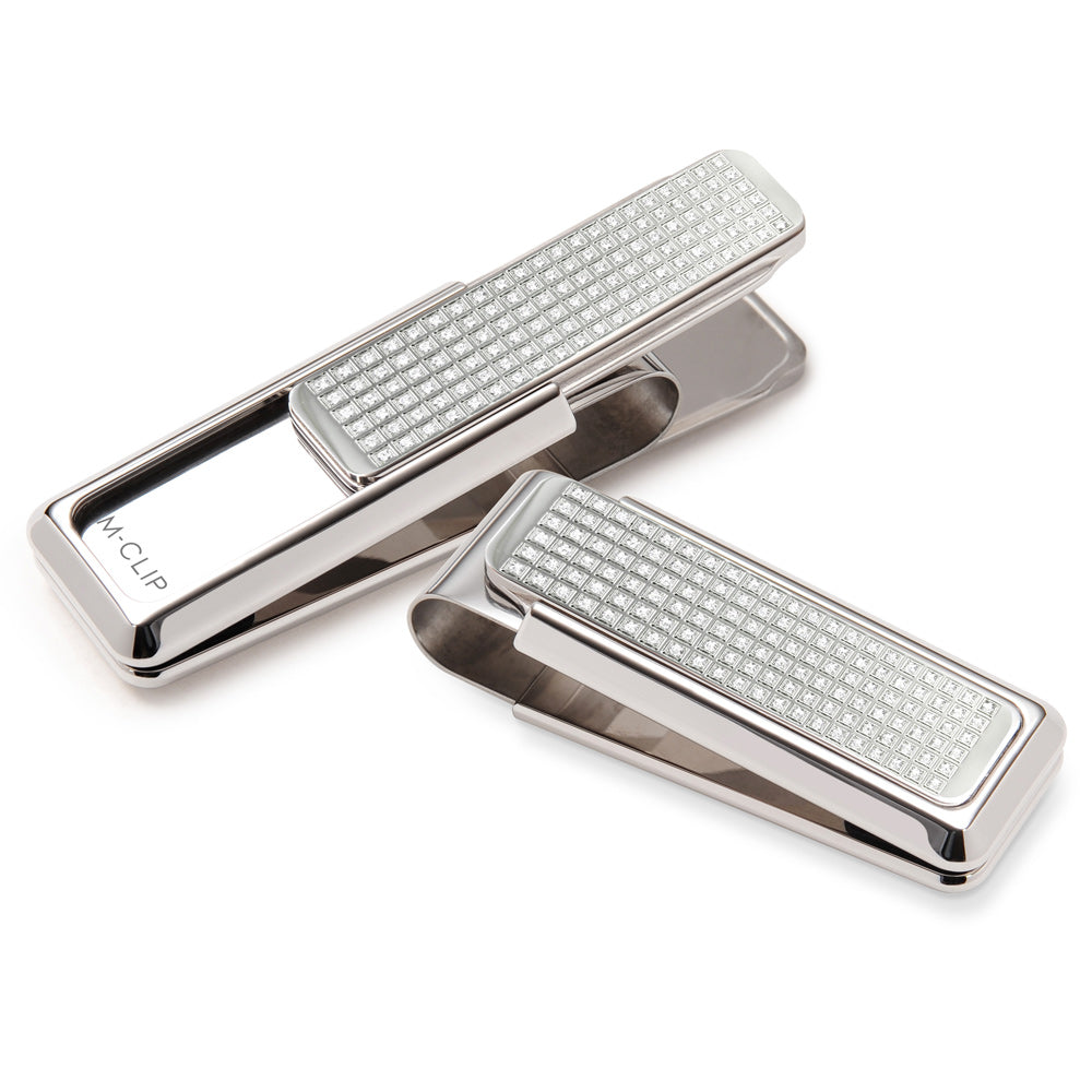 Diamond - 312 Stone Set - Full Pavé Money Clip