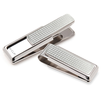 Diamond - 312 Stone Set - Full Pavé Money Clip