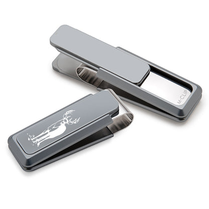 Sportsman Natural Aluminum Money Clip