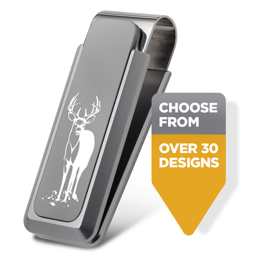 Sportsman Natural Aluminum Money Clip