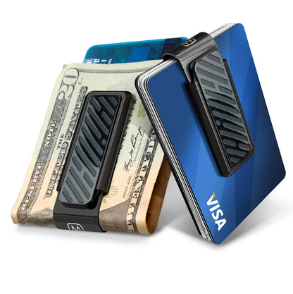 Black Titanium Money Clip